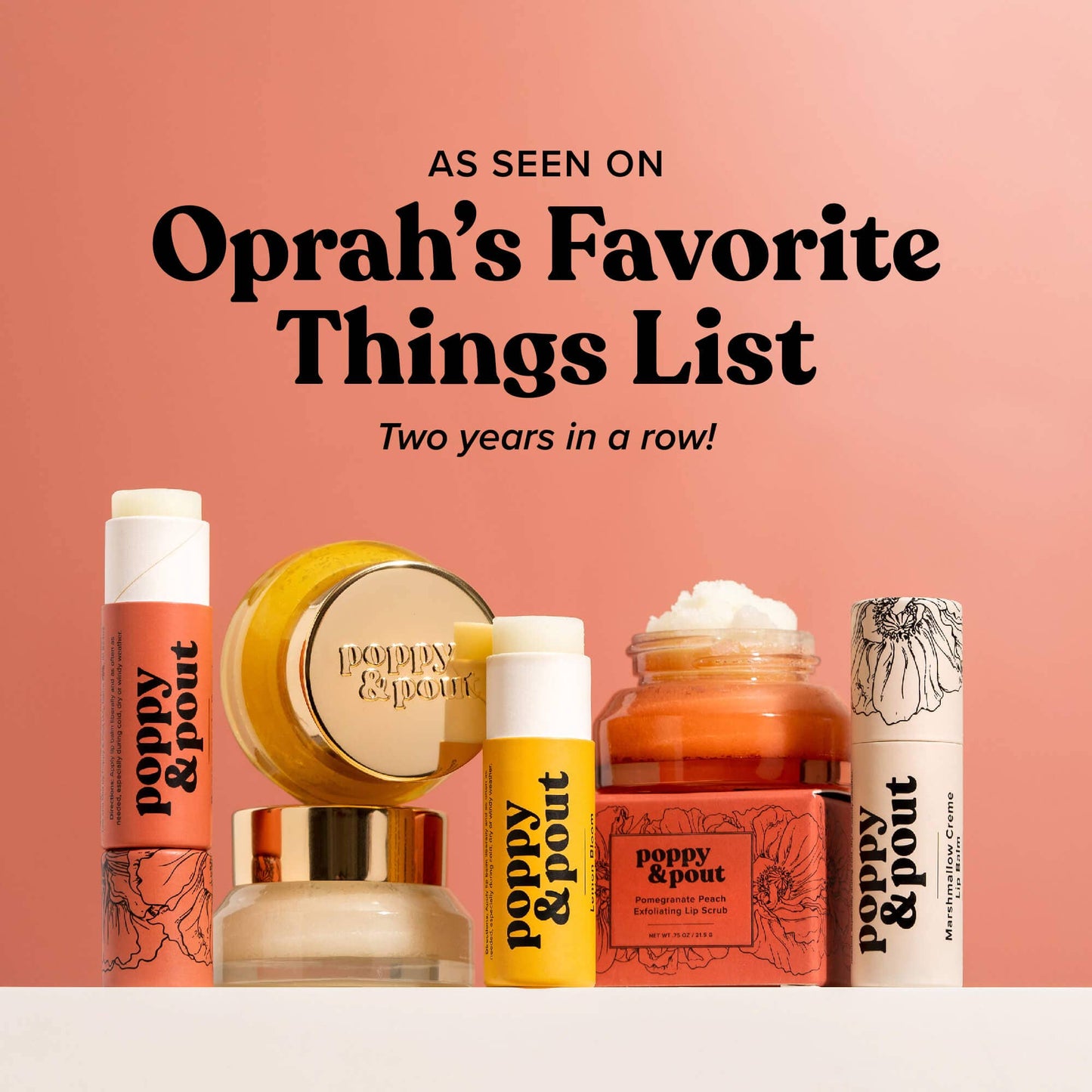 Poppy & Pout Lip Balm in Wild Honey