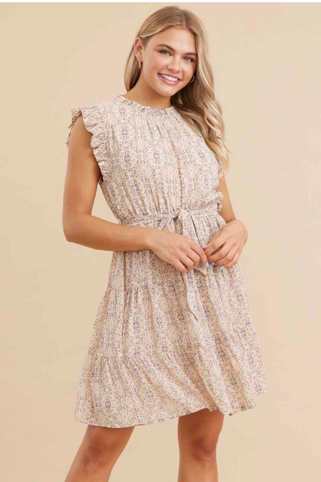 Honesty Printed Dress by Jodifl