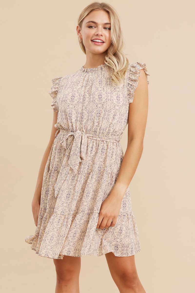 Honesty Printed Dress by Jodifl