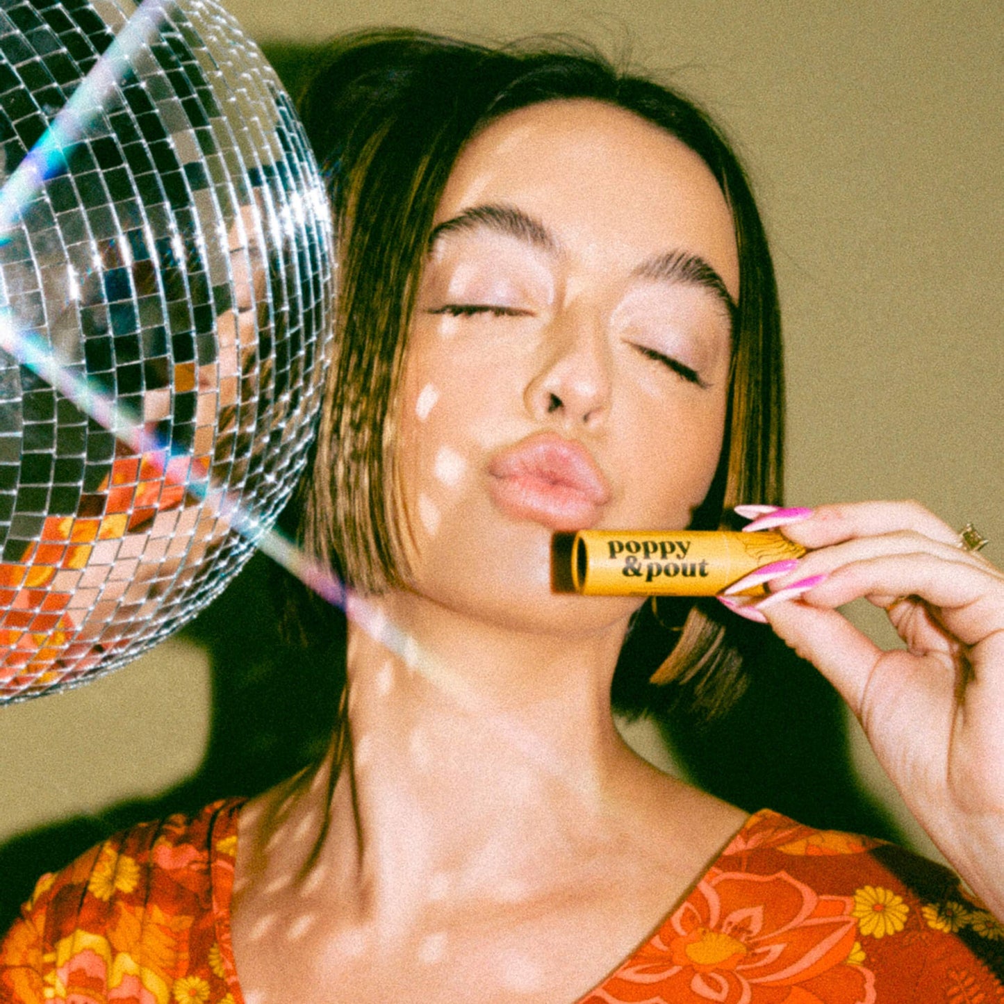 Poppy & Pout Lip Balm in Wild Honey